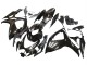 Billige Glänzendes Schwarz 2006-2007 Suzuki GSXR 600 / GSXR 750 Motorrad Verkleidung