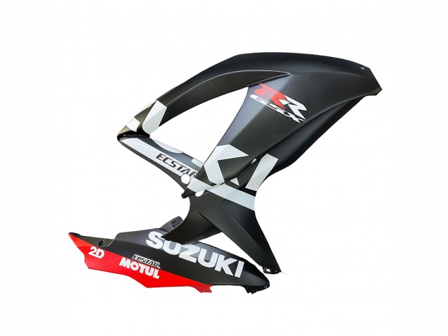 Billige Matt Schwarz Rot Weiß 2008-2010 Suzuki GSXR 600 / GSXR 750 Motorrad Verkleidung