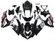 Billige Matt Schwarz Rot Weiß 2008-2010 Suzuki GSXR 600 / GSXR 750 Motorrad Verkleidung