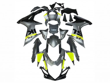 Billige Silber Gelb Schwarz 2011-2024 Suzuki GSXR 600 / GSXR 750 Motorrad Verkleidung