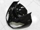 Billige Kawasaki ZX6R Motorrad Verkleidung 2009-2012 - Glanzendes Schwarz Weiss Ninja