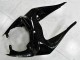 Billige Kawasaki ZX6R Motorrad Verkleidung 2009-2012 - Glanzendes Schwarz Weiss Ninja