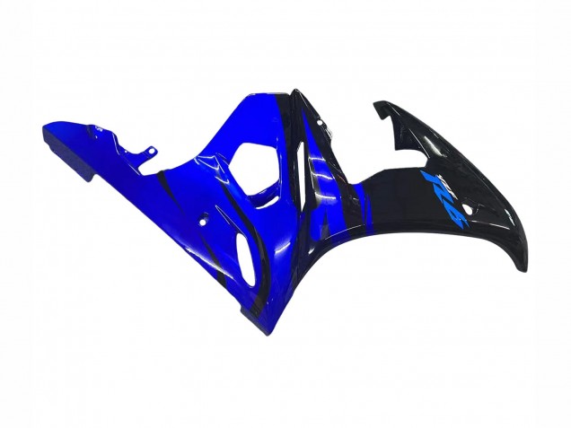 Billige Blau Glänzendes Schwarz 2003-2004 Yamaha YZF R6 Motorrad Verkleidung