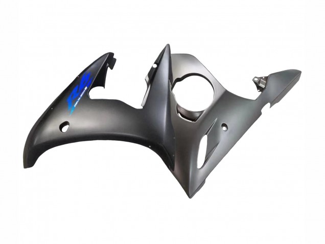 Billige Matt Schwarz Blau 2003-2004 Yamaha YZF R6 Motorrad Verkleidung