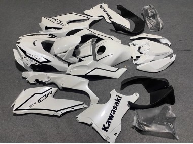 Billige Perl Weiß Schwarz 2021-2025 Kawasaki ZX10R Motorrad Verkleidung