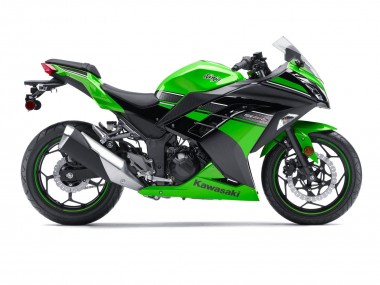 Billige Grün Schwarz 2013-2024 Kawasaki EX300 Motorrad Verkleidung
