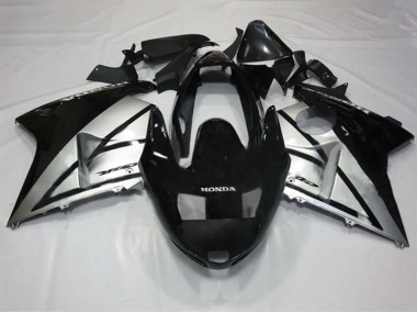 Billige Silber Glänzendes Schwarz 1996-2007 Honda CBR1100XX Blackbird Motorrad Verkleidung