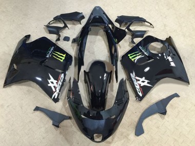 Billige Glänzendes Schwarz Grün Monster 1996-2007 Honda CBR1100XX Blackbird Motorrad Verkleidung