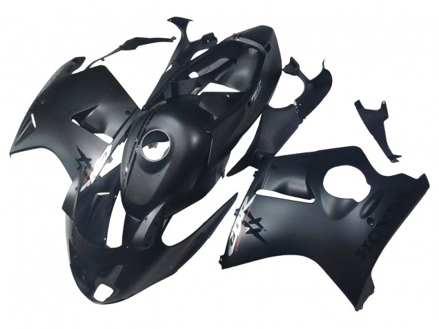 Billige Matt Schwarz 1996-2007 Honda CBR1100XX Blackbird Motorrad Verkleidung Kit