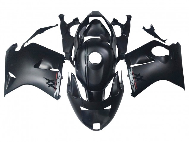 Billige Matt Schwarz 1996-2007 Honda CBR1100XX Blackbird Motorrad Verkleidung Kit