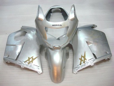 Billige Silber Gold 1996-2007 Honda CBR1100XX Blackbird Motorrad Verkleidung