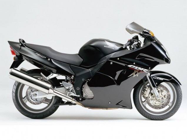 Billige Glänzendes Schwarz 1996-2007 Honda CBR1100XX Blackbird Abs Motorrad Verkleidungen