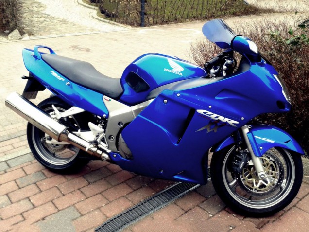 Billige Blau 1996-2007 Honda CBR1100XX Blackbird Abs Motorrad Verkleidungen
