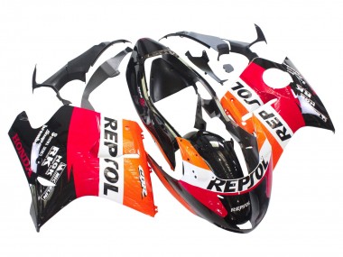 Billige Orange Weiß Rot Glänzendes Schwarz Repsol 1996-2007 Honda CBR1100XX Blackbird Abs Motorrad Verkleidungen