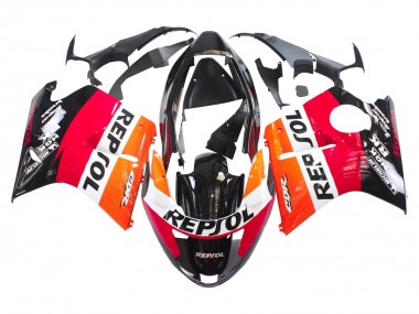 Billige Orange Weiß Rot Glänzendes Schwarz Repsol 1996-2007 Honda CBR1100XX Blackbird Abs Motorrad Verkleidungen