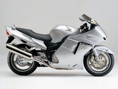 Billige Silber Grau 1996-2007 Honda CBR1100XX Blackbird Motorrad Verkleidung