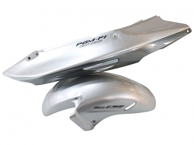 Billige Silber Grau 1996-2007 Honda CBR1100XX Blackbird Motorrad Verkleidung