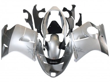 Billige Silber Grau 1996-2007 Honda CBR1100XX Blackbird Motorrad Verkleidung