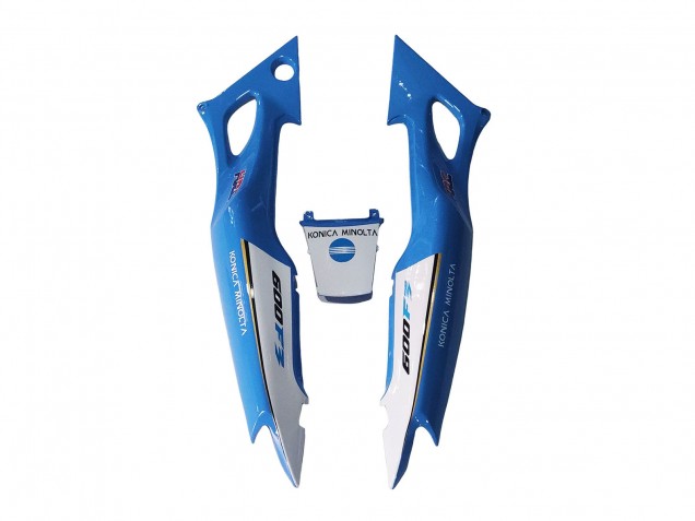Billige Weiß Blau Glänzendes Schwarz 1997-1998 Honda CBR600 F3 Motorrad Verkleidung
