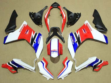 Billige Weiß Rot Blau 2011-2013 Honda CBR600F Motorrad Verkleidung