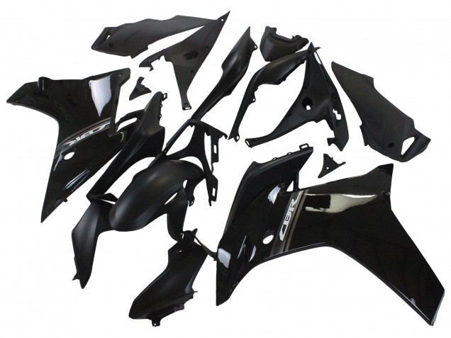 Billige Glänzendes Schwarz 2011-2013 Honda CBR600F Motorrad Verkleidung