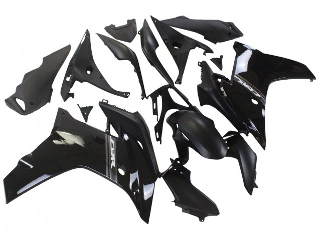 Billige Glänzendes Schwarz 2011-2013 Honda CBR600F Motorrad Verkleidung
