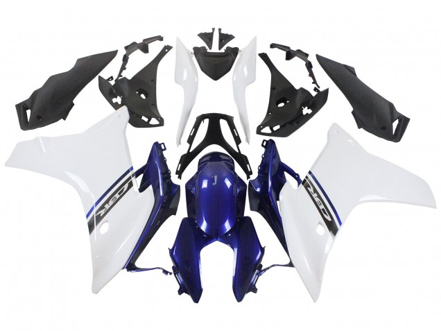 Billige Weiß Blau 2011-2013 Honda CBR600F Motorrad Verkleidung