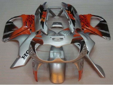 Billige Silber Orange Glänzendes Schwarz 1992-1993 Honda CBR900RR 893 Motorrad Verkleidung
