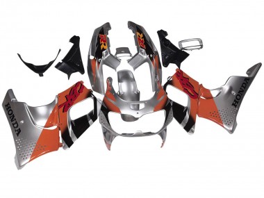 Billige Silber Orange Glänzendes Schwarz 1994-1995 Honda CBR900RR 893 Motorrad Verkleidung
