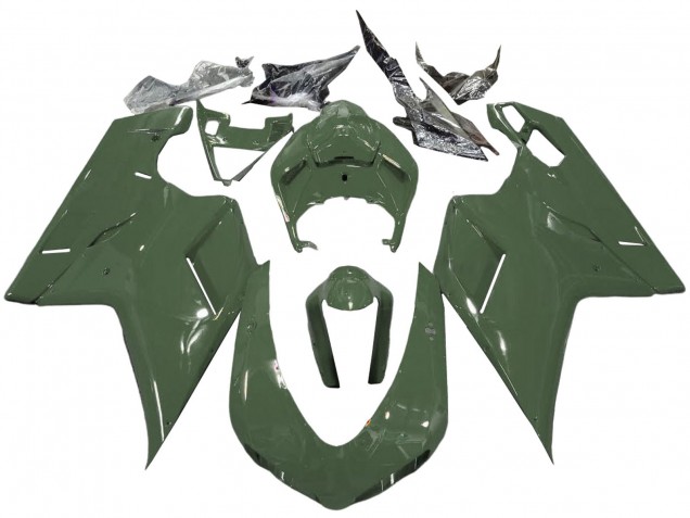 Billige Grün 2007-2014 Ducati 848/1098/1198 Motorrad Verkleidung