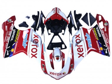 Billige Weiß Rot Glänzendes Schwarz Valsir Xerox 2007-2014 Ducati 848/1098/1198 Motorrad Verkleidung