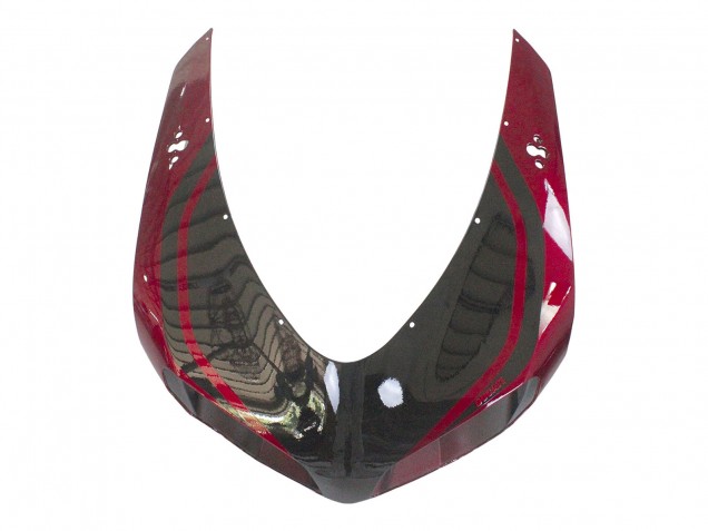 Billige Rot Glänzendes Schwarz 2007-2014 Ducati 848 Motorrad Verkleidung