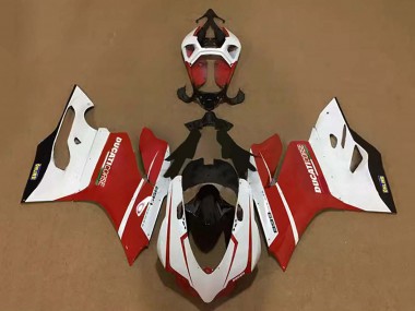 Billige Weiß Rot Schwarz 2011-2014 Ducati Panigale 899 Motorrad Verkleidung
