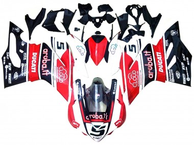 Billige Weiß Rot Glänzendes Schwarz Aruba 5 2015-2020 Ducati 959/1299 Motorrad Verkleidung