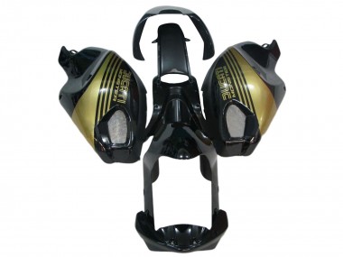 Billige Glänzendes Schwarz Gold 2008-2012 Ducati Monster 696 796 1100 1100S Motorrad Verkleidung