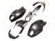 Billige Matt Schwarz 2008-2012 Ducati Monster 696 796 1100 1100S Motorrad Verkleidung