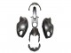 Billige Matt Schwarz 2008-2012 Ducati Monster 696 796 1100 1100S Motorrad Verkleidung
