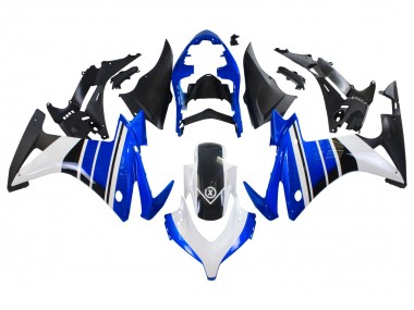 Billige Blau Weiß Matt Schwarz 2013-2015 Honda CBR500R Motorrad Verkleidung