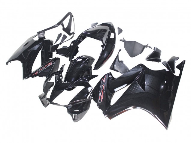 Billige Glänzendes Schwarz 2002-2013 Honda VFR 800 Motorrad Verkleidung