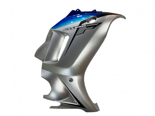 Billige Silber Blau 2008-2013 Suzuki GSX650F Motorrad Verkleidung