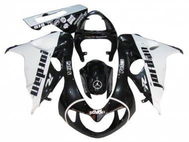 Billige Glänzendes Schwarz Weiß Jordan 1998-2003 Suzuki TL1000R Motorrad Verkleidung