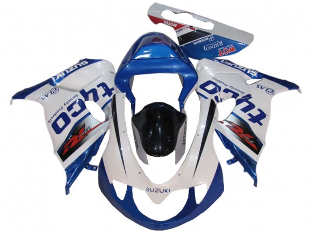 Billige Weiß Blau Schwarz Rot Tyco 1998-2003 Suzuki TL1000R Motorrad Verkleidung