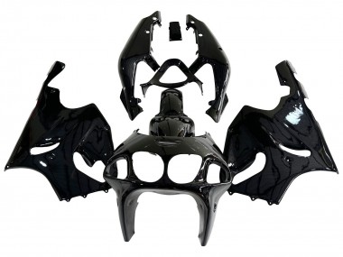Billige Glänzendes Schwarz 1996-2003 Kawasaki ZX7R Motorrad Verkleidung