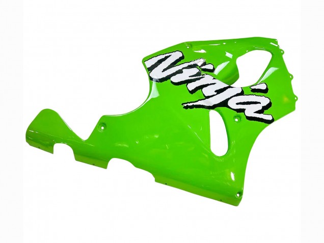 Billige Weiß Grün 1996-2003 Kawasaki ZX7R Motorrad Verkleidung