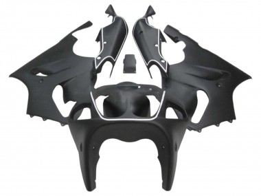 Billige Matt Schwarz 1996-2003 Kawasaki ZX7R Motorrad Verkleidung