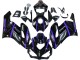Billige Glänzendes Schwarz Lila Streifen 2004-2005 Honda CBR1000RR Motorrad Verkleidung
