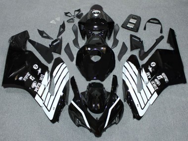 Billige Glänzendes Schwarz Weiß 2004-2005 Honda CBR1000RR Motorrad Verkleidung