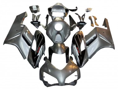 Billige Silber Glänzendes Schwarz 2004-2005 Honda CBR1000RR Motorrad Verkleidung