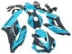 Billige Hellblau Glänzendes Schwarz 2004-2005 Honda CBR1000RR Motorrad Verkleidung