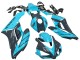 Billige Hellblau Glänzendes Schwarz 2004-2005 Honda CBR1000RR Motorrad Verkleidung